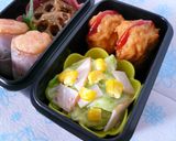 お弁当にも♪キャベツとハムのマスマヨ和え作り方4写真