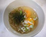 ねぎとなめたけの卵焼き作り方1写真