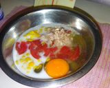 オムレツ作り方1写真