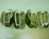 ピーマンのツナマヨ詰め♪作り方1写真