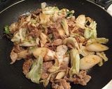 お好み焼き炒め作り方4写真