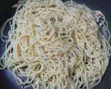 豆乳入りたらこパスタ作り方3写真