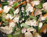 【木綿豆腐】小松菜のツナ炒め作り方6写真