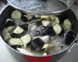 ナスと大根のそぼろ煮作り方3写真