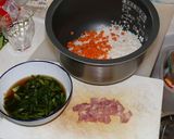 こしあぶらの炊き込みご飯作り方1写真