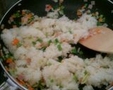 しょうゆマヨ炒飯作り方4写真