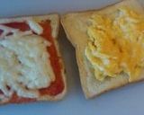 たまごとチーズのホットサンド。作り方2写真
