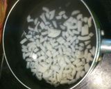 離乳食中期～◎シラス入り納豆おろしうどん作り方1写真