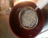 離乳食中期～◎シラス入り納豆おろしうどん作り方5写真