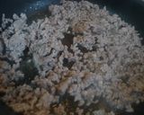 カロリー↓ミートソースに豆腐入りました!作り方2写真