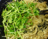 豆苗とツナと春雨の和風炒め作り方5写真
