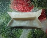 ♪カレー風味餃子の包み揚げ♪作り方7写真