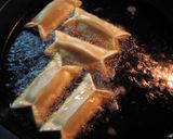 ♪カレー風味餃子の包み揚げ♪作り方8写真