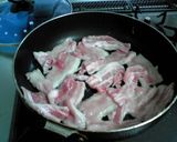 豚バラで！揚げない酢豚作り方4写真