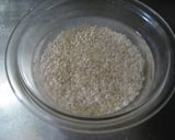 断食の補食(回復食) 玄米粥 重湯作り方1写真