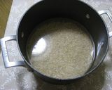 断食の補食(回復食) 玄米粥 重湯作り方2写真