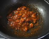 やみつき♪きのこと鶏肉トマデミソース炒め作り方3写真