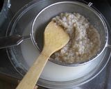 断食の補食(回復食) 玄米粥 重湯作り方5写真