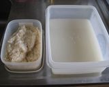断食の補食(回復食) 玄米粥 重湯作り方6写真