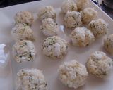 *肉巻きおにぎり　生姜焼き味*作り方3写真