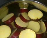 甘酸っぱい♪さつまいものレモン煮作り方1写真