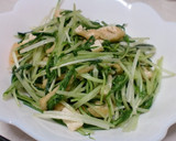 水菜消費☆水菜と油あげの炒めもの作り方5写真