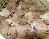 牛すじの甘味噌煮込み作り方3写真