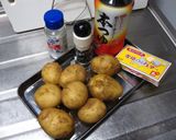 素揚げ新じゃがのめんつゆバター煮作り方1写真