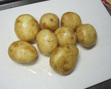 素揚げ新じゃがのめんつゆバター煮作り方2写真