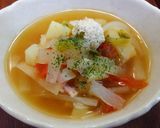 野菜たっぷりさっぱりトマト大根スープ☆作り方8写真