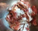 お肉柔らか♪豚こまとチンゲン菜の炒め物作り方2写真