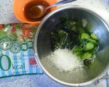 プチ食感☆きゅうりと若芽の辛し酢の物作り方2写真