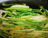 やわらか胸肉☆青椒肉絲作り方6写真