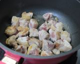 簡単✿じゃがいもと鶏肉の焼肉のたれ煮作り方4写真