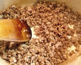 お鍋ひとつで☆かぼちゃのひき肉あんかけ作り方3写真