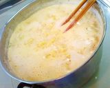 辛ラーメン☆カルボナーラ風作り方2写真