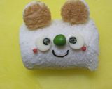 ＊ラップサンドdeくまちゃん＊作り方5写真