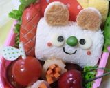 ＊ラップサンドdeくまちゃん＊作り方6写真