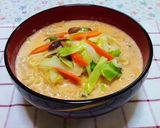 辛ラーメン☆カルボナーラ風作り方5写真