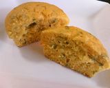 塩麹入り*大葉と人参の米粉カップケーキ*作り方6写真