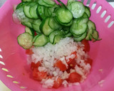 きゅうりとトマトのさっぱり酢の物作り方2写真
