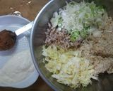 玄米のお好み焼き作り方1写真
