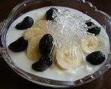 ぷちぷち海藻麺で蜜豆みたいなヨーグルト♪作り方2写真