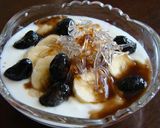 ぷちぷち海藻麺で蜜豆みたいなヨーグルト♪作り方3写真