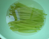 フキとフキの葉の炊き込みご飯(おこわ)作り方3写真