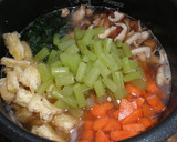 フキとフキの葉の炊き込みご飯(おこわ)作り方9写真