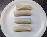 余った餃子の皮で♡バリバリウインナー作り方2写真