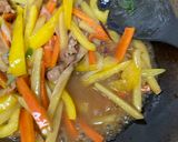 豚肉とじゃがいもの中華炒め作り方5写真