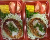 ふわふわ豆腐ハンバーグ(*^^*)作り方5写真