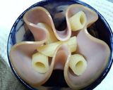 お弁当に☆マカロニとたまごのチーズ焼き♪作り方1写真